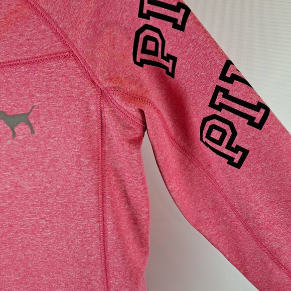 PINK 1/4 Zip Athletic Top Size XS - Picture 4 of 12